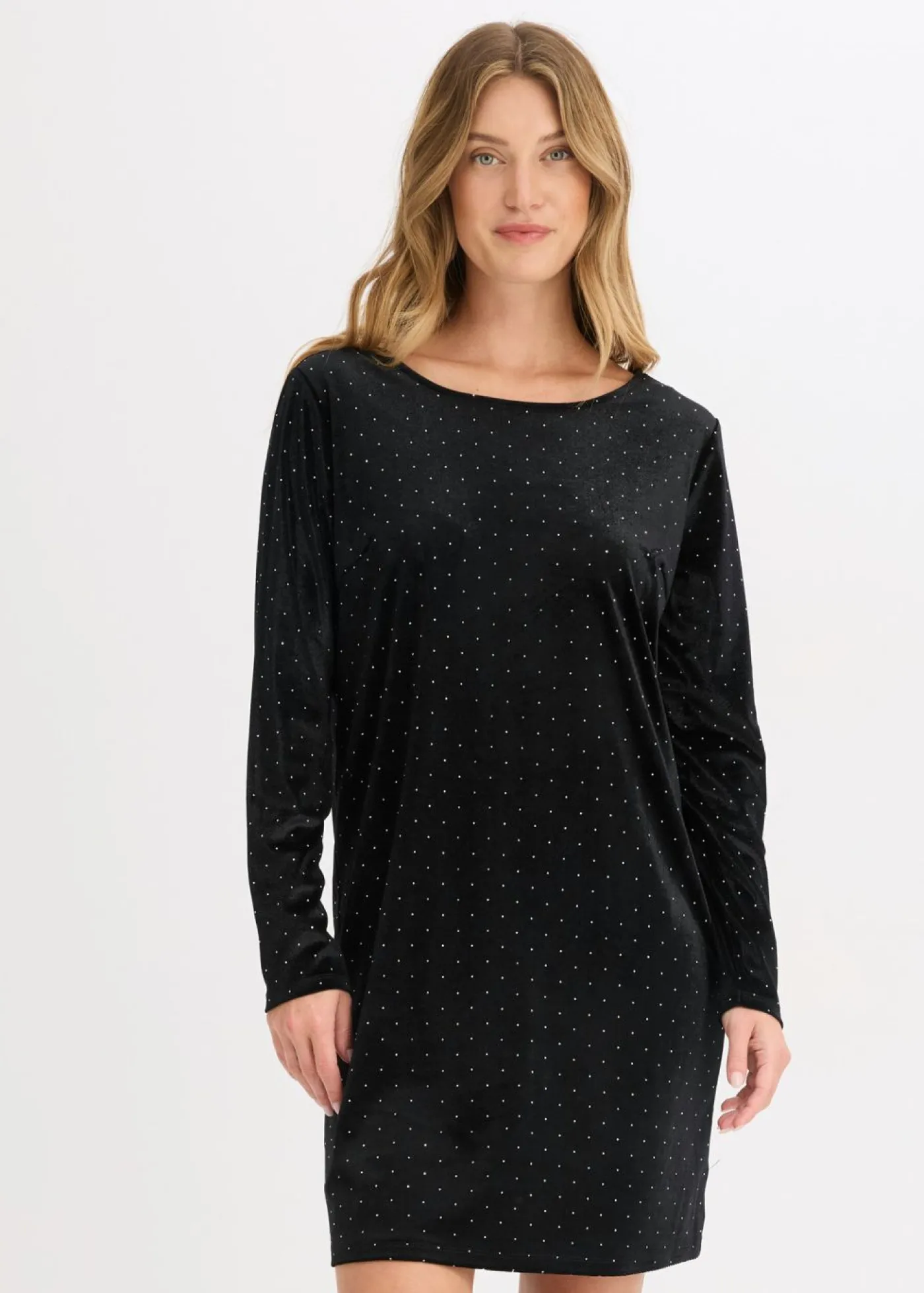 bonprix bonprix Vestido Negro metalizado New