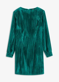 bonprix bonprix Vestido verde, brillante New