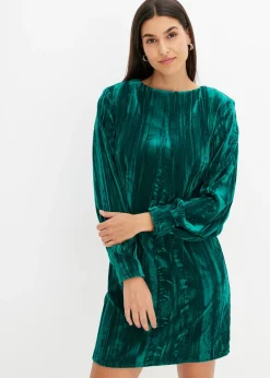 bonprix bonprix Vestido verde, brillante New