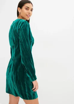 bonprix bonprix Vestido verde, brillante New