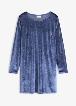 bonprix bonprix Vestido Azul marino metalizado Best
