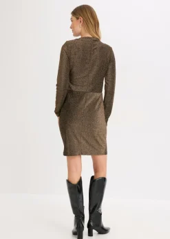 bonprix bonprix Vestido Negro-oro New