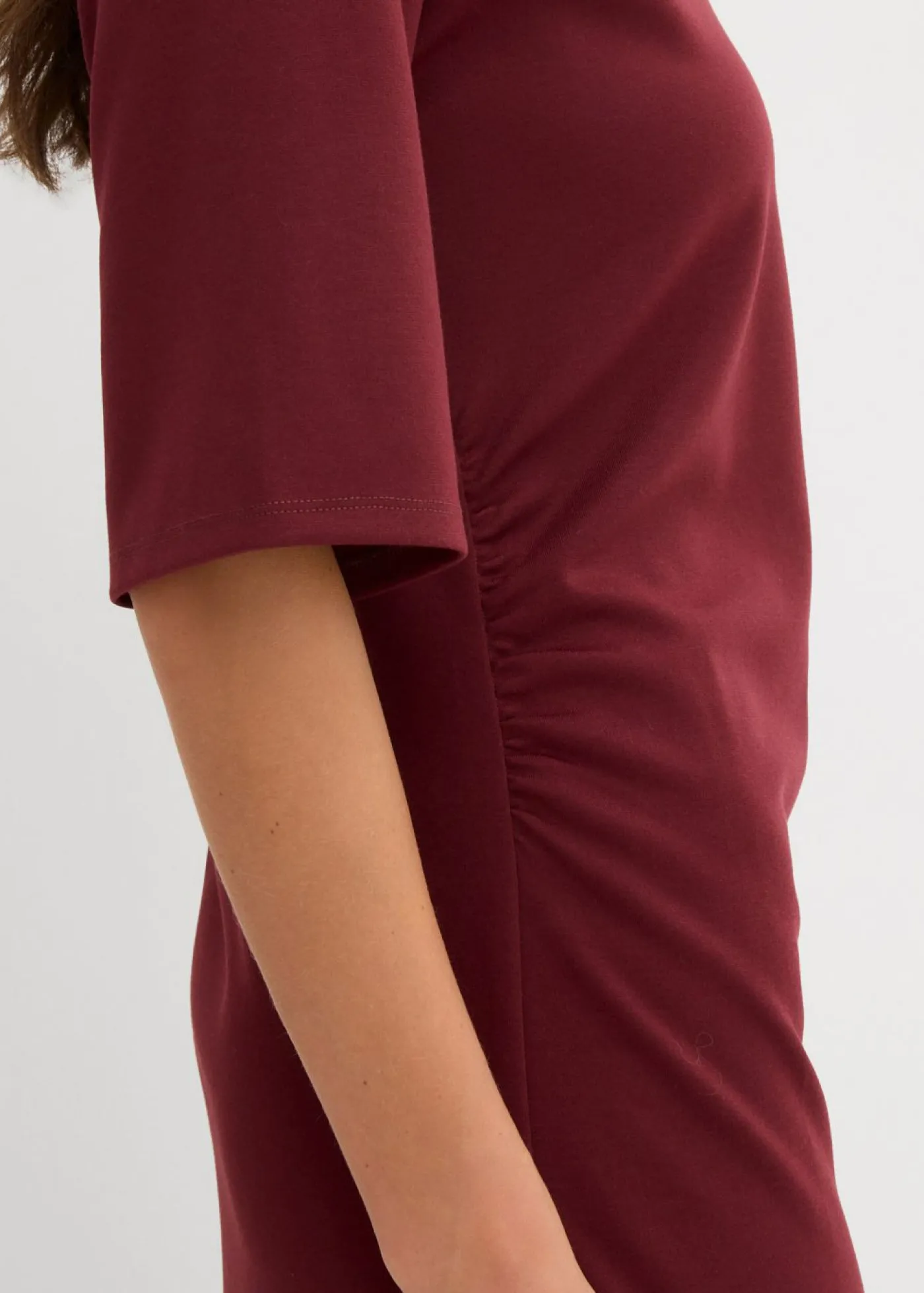 bonprix bonprix Vestido ancho tipo camiseta rojo avellana Best