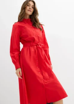 bonprix bonprix Vestido camisero fresa Sale