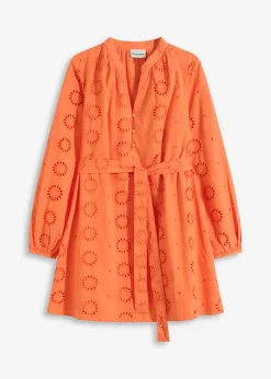 bonprix bonprix Vestido camisero de algodón orgánico puro mango Hot