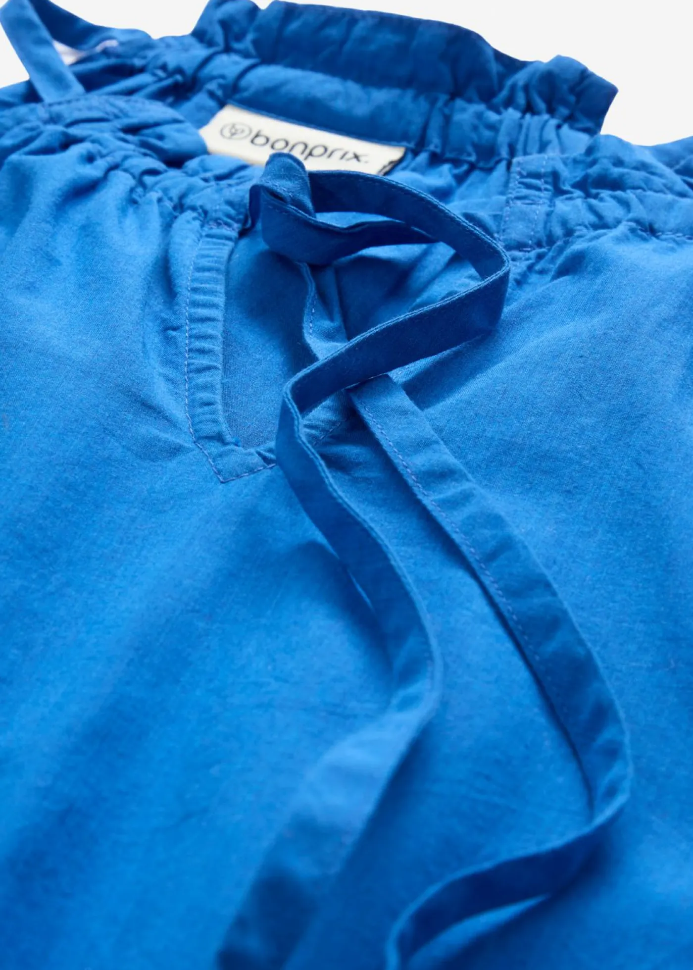 bonprix bonprix Vestido con contenido de seda Azul ártico New