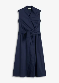 bonprix bonprix Vestido con detalle de cordón Azul marino Hot