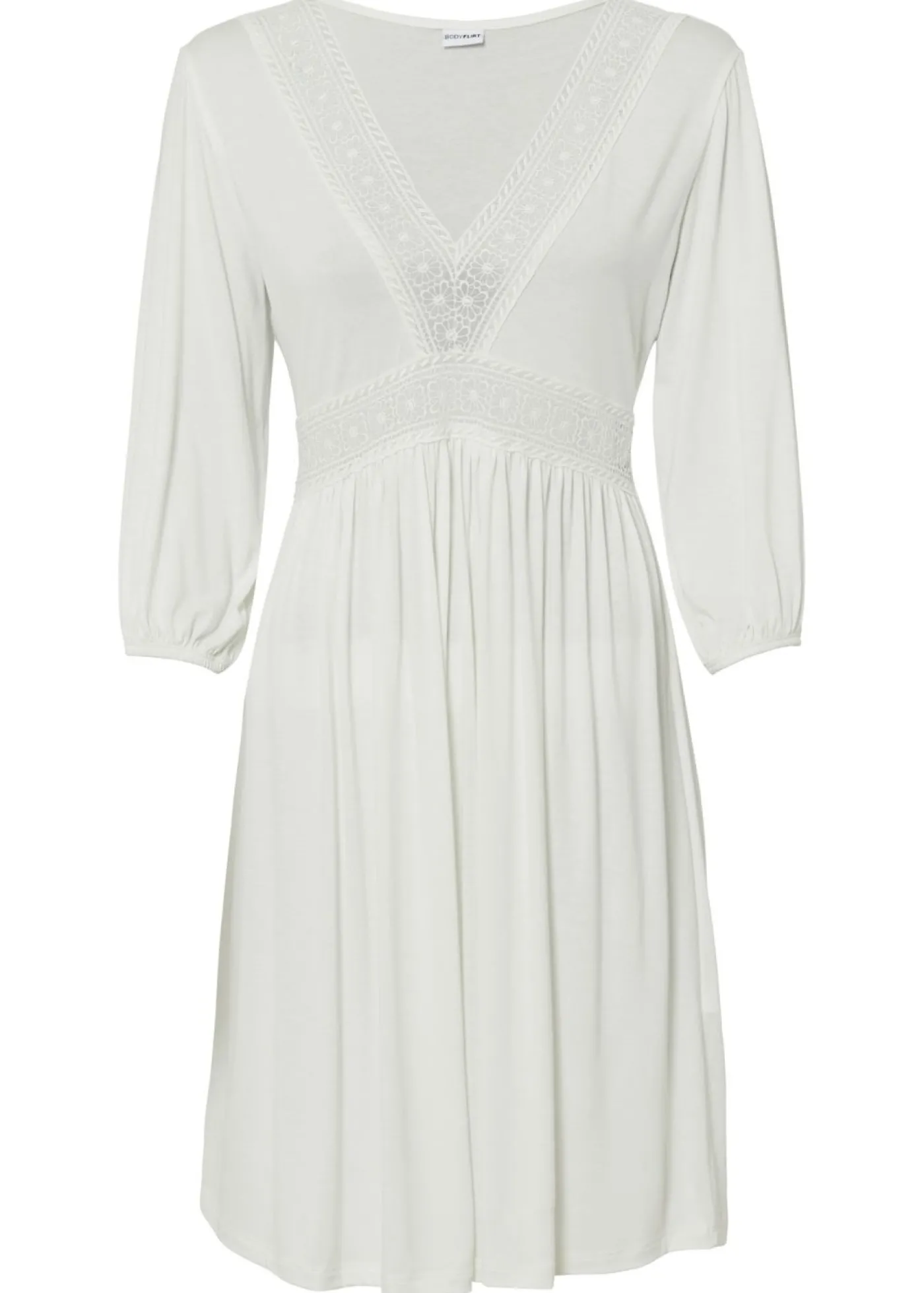 bonprix bonprix Vestido con encaje Blanco