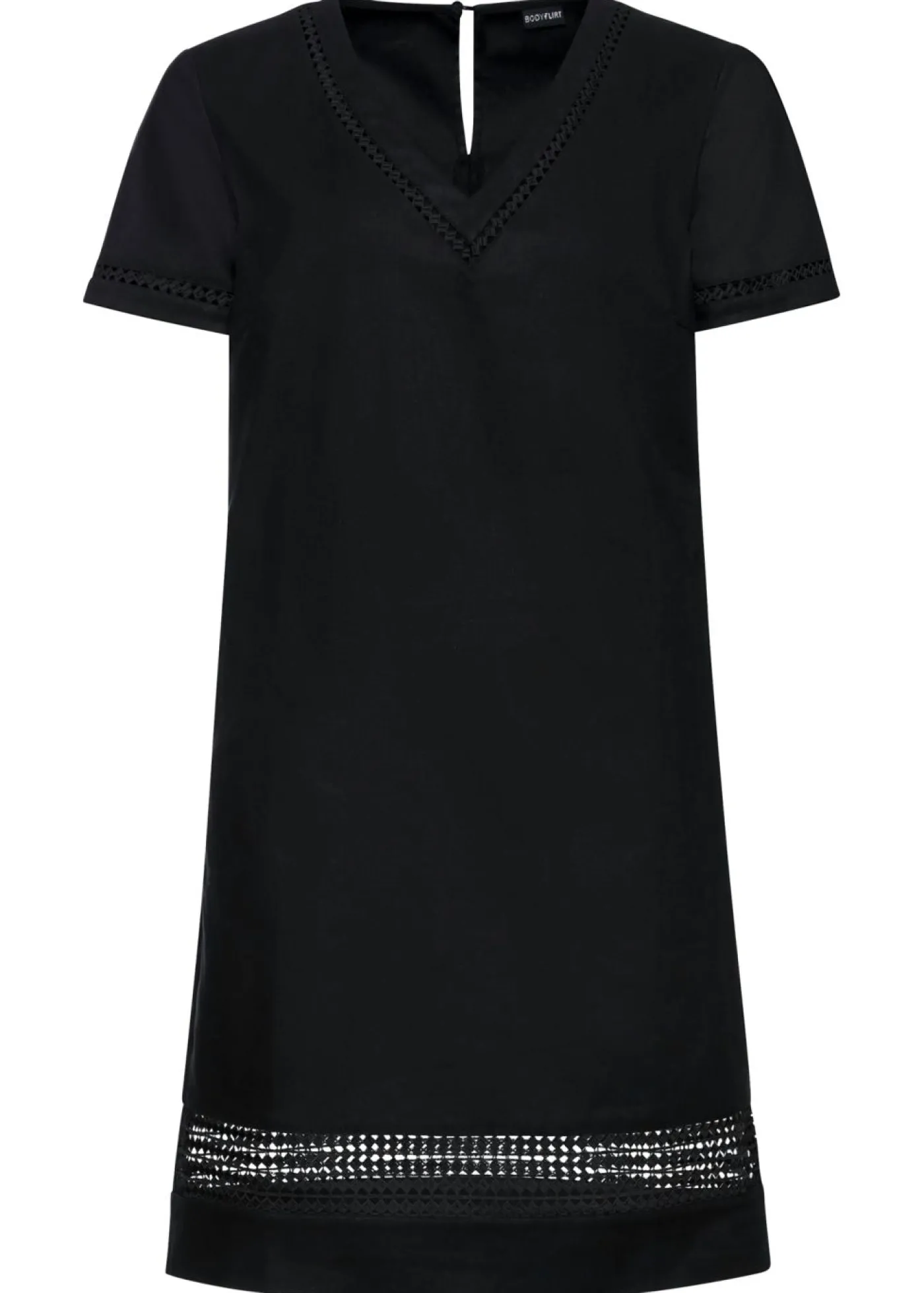 bonprix bonprix Vestido con encaje Negro Best
