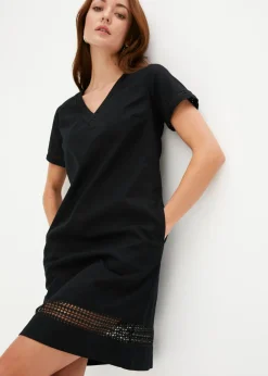 bonprix bonprix Vestido con encaje Negro Best