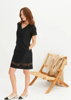 bonprix bonprix Vestido con encaje Negro Best