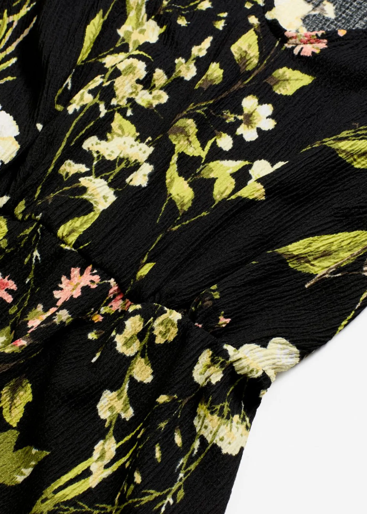 bonprix bonprix Vestido con mangas abullonadas Negro New