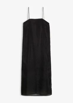 bonprix bonprix Vestido con tirantes finos Negro New