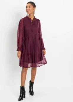 bonprix bonprix Vestido corto Burdeos New