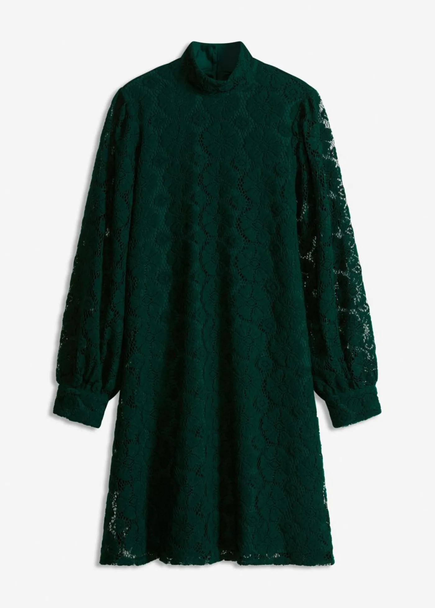 bonprix bonprix Vestido corto de encaje Verde oscuro Hot