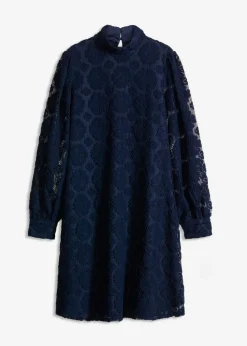 bonprix bonprix Vestido corto de encaje Azul marino Best