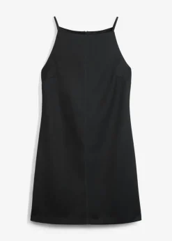 bonprix bonprix Vestido corto de neopreno fluido Negro Online