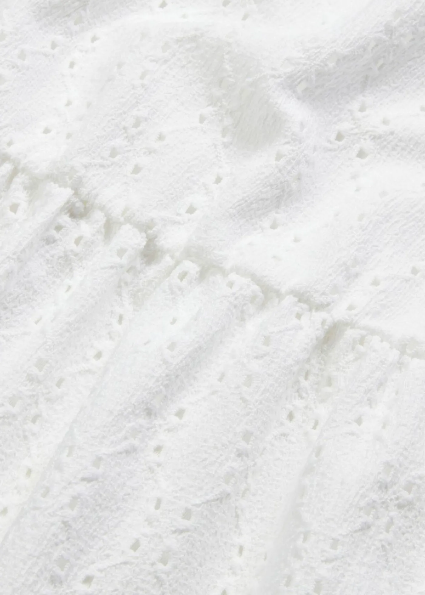 bonprix bonprix Vestido de algodón Blanco Discount