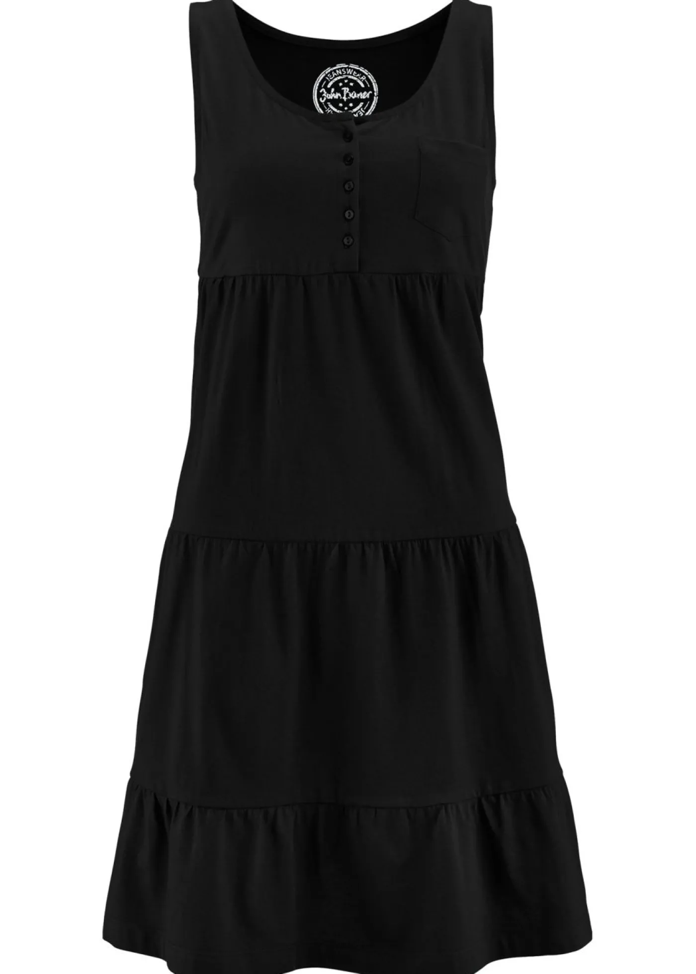 bonprix bonprix Vestido de algodón corto índigo New