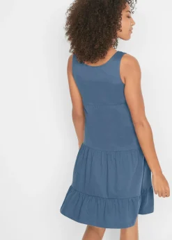 bonprix bonprix Vestido de algodón corto índigo New