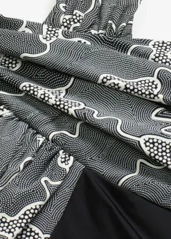 bonprix bonprix Vestido de baño con aspecto cruzado Negro Outlet