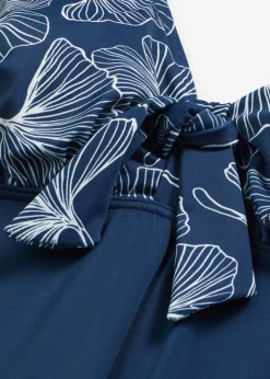 bonprix bonprix Vestido de baño con bañador integrado Azul marino Discount