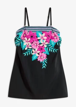 bonprix bonprix Vestido de baño con efecto moldeador medio Negro Hot