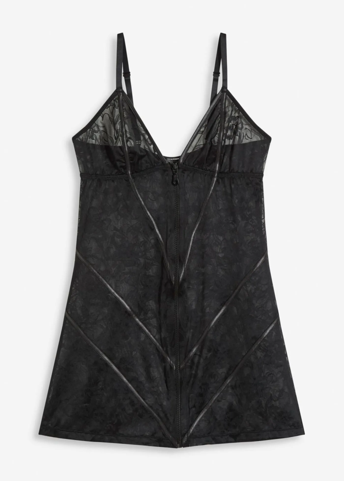 bonprix bonprix Vestido de encaje con cremallera Negro New