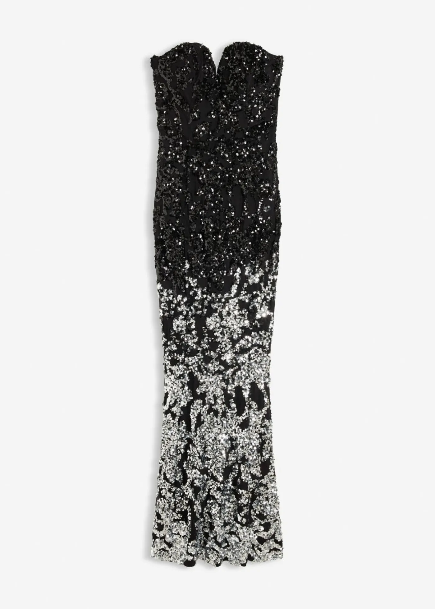 bonprix bonprix Vestido de lentejuelas Negro-plata otros Hot