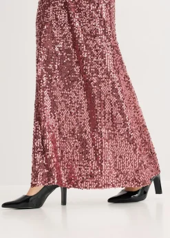 bonprix bonprix Vestido de lentejuelas Rosa oscuro Hot