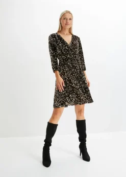 bonprix bonprix Vestido de lentejuelas Negro-oro rosado Best