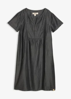 bonprix bonprix Vestido de lyocell denim negro Sale