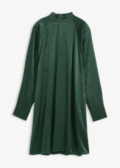 bonprix bonprix Vestido de mezcla de viscosa verde sombra Best