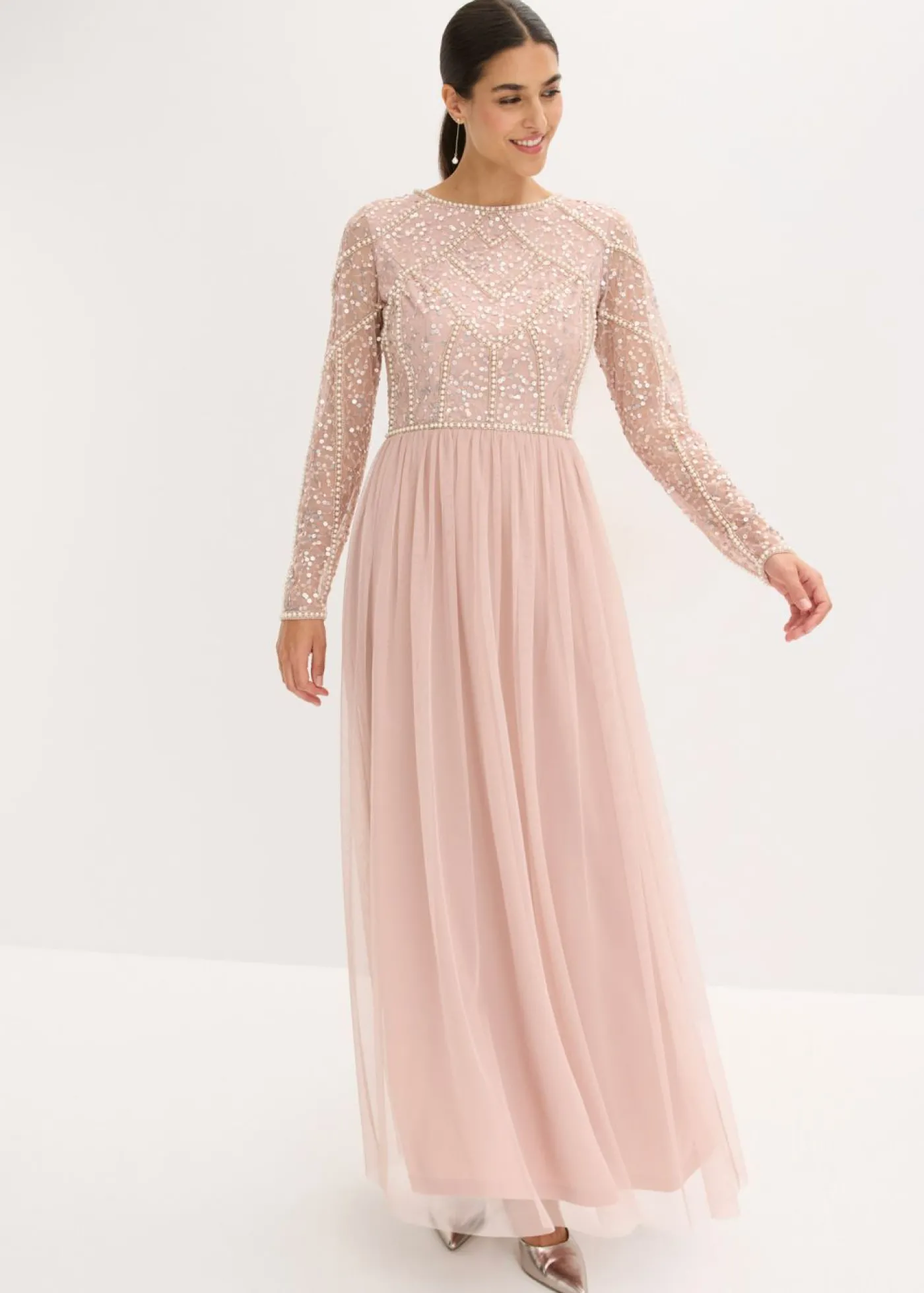 bonprix bonprix Vestido de noche Rosa Clearance