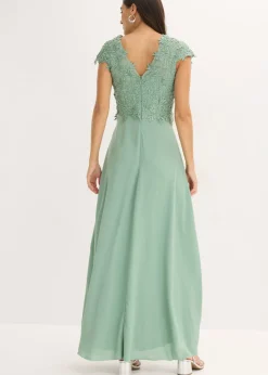 bonprix bonprix Vestido de noche Verde pastel Sale