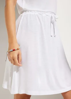 bonprix bonprix Vestido de playa transparente Blanco Hot