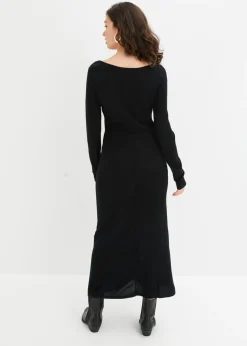bonprix bonprix Vestido de punto Negro Sale