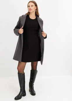bonprix bonprix Vestido de punto Negro Hot