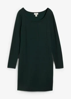 bonprix bonprix Vestido de punto Verde intenso Sale