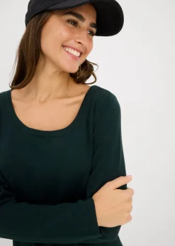 bonprix bonprix Vestido de punto Verde intenso Sale