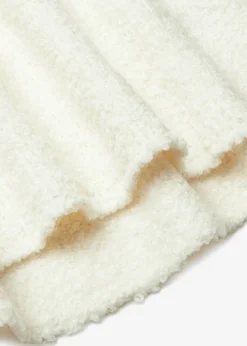bonprix bonprix Vestido de punto Blanco lana Clearance