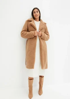 bonprix bonprix Vestido de punto Blanco lana Clearance