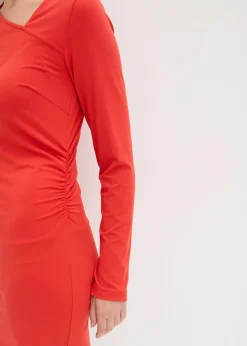 bonprix bonprix Vestido de punto Rojo Online