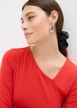 bonprix bonprix Vestido de punto Rojo Online