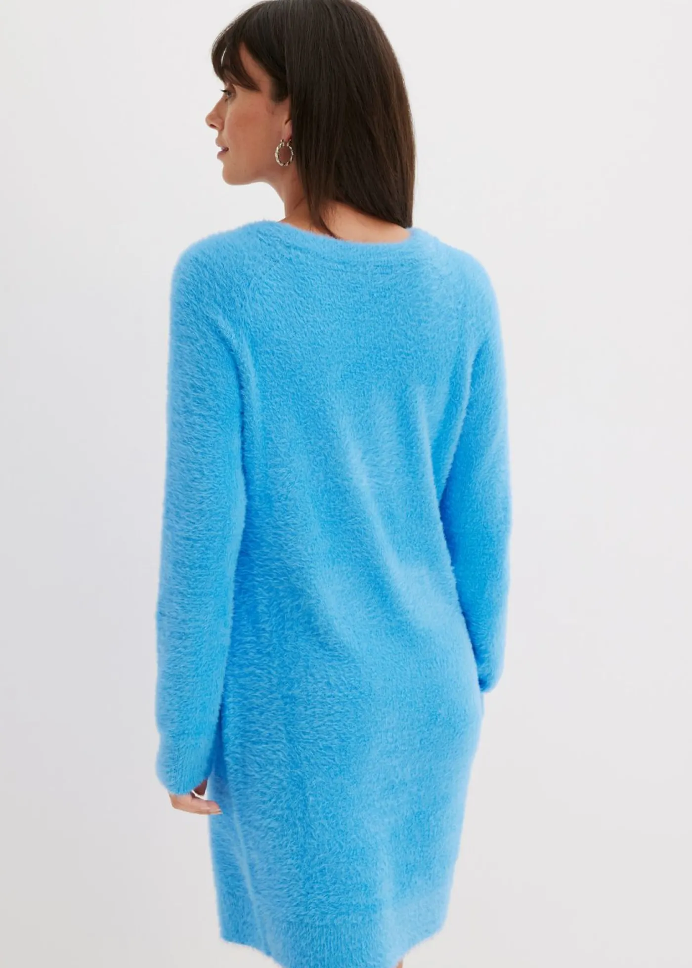 bonprix bonprix Vestido de punto azul brillante Clearance