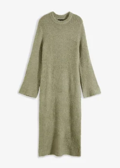bonprix bonprix Vestido de punto Verde alga