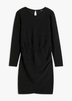 bonprix bonprix Vestido de punto Negro-plata Hot