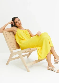 bonprix bonprix Vestido de punto Amarillo narciso Hot
