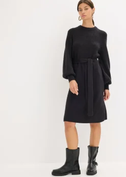 bonprix bonprix Vestido de punto Negro