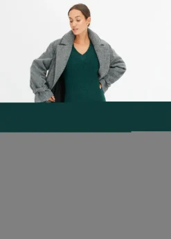 bonprix bonprix Vestido de punto Verde intenso Clearance